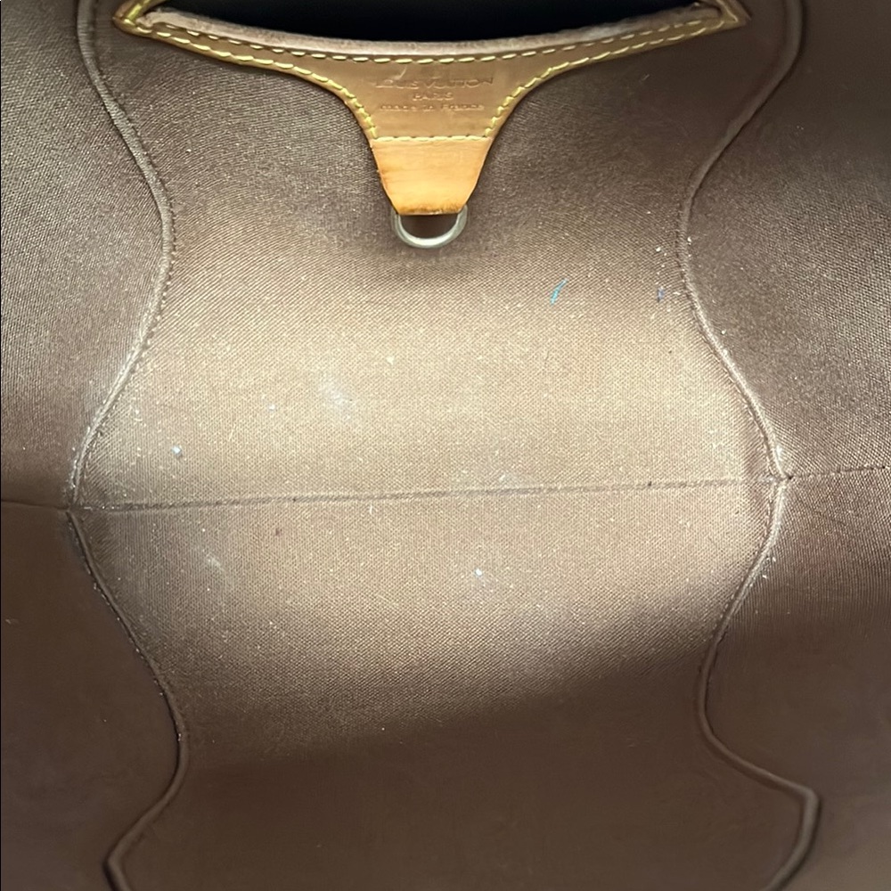 Louis Vuitton Monogram Dome Satchel in Brown with Tan Trim - Picture 13 of 16